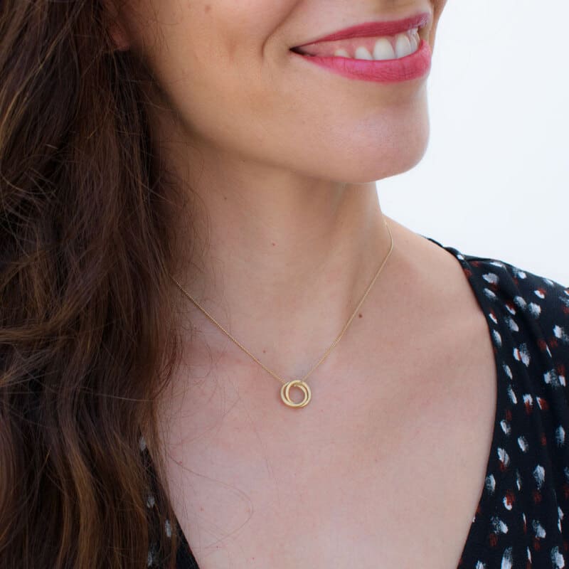 SUSICALA Halskette Twin S Gold Plated