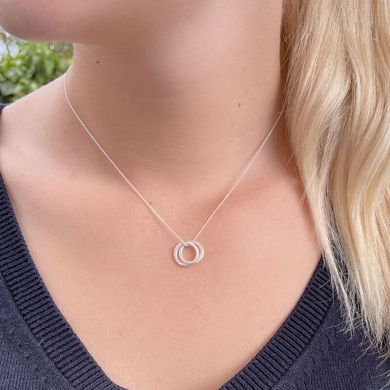SUSICALA Halskette Twin S Sterlingsilber