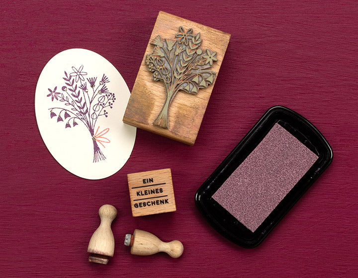 PERLENFISCHER Stempel Wiesenstrauss