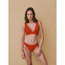 Lade das Bild in den Galerie-Viewer, SORBET ISLAND Bralette Bikini Aqua Cranberry