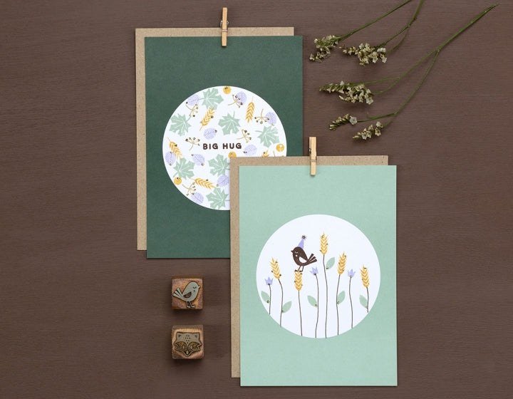 PERLENFISCHER Stempel Big Hug
