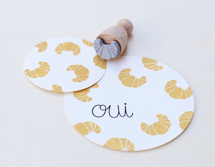 PERLENFISCHER Stempel 62 - Croissant