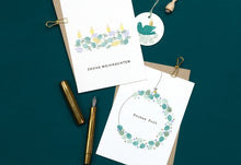 Lade das Bild in den Galerie-Viewer, PERLENFISCHER Stempel Frohe Weihnachten T067