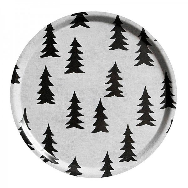 FINE LITTLE DAY Tablett Gran mit Tannenmotiv