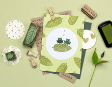 Lade das Bild in den Galerie-Viewer, PERLENFISCHER Stempel Frosch