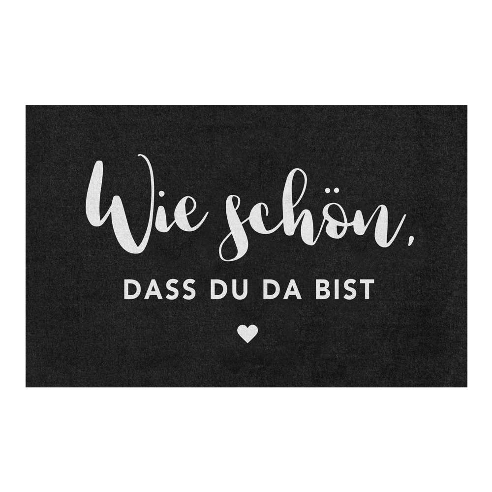 EULENSCHNITT Waschbare Fussmatte Wie schön