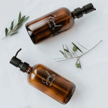 Lade das Bild in den Galerie-Viewer, EULENSCHNITT Seifenspender Handseife aus Braunglas