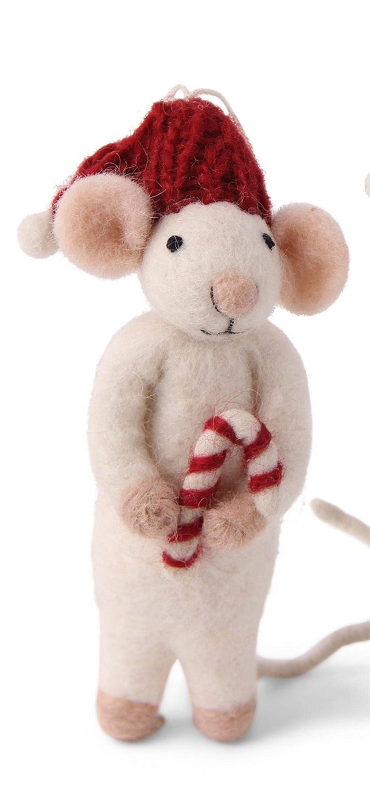 EN GRY & SIF Weiße Maus mit Zuckerstange