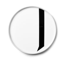 Lade das Bild in den Galerie-Viewer, DESIGN LETTERS Porzellanteller A-Z