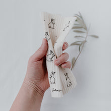 Lade das Bild in den Galerie-Viewer, EULENSCHNITT Schwammtücher Kaninchen