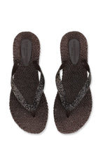 Lade das Bild in den Galerie-Viewer, ILSE JACOBSEN Zehentrenner Cheerful - Strass schwarz