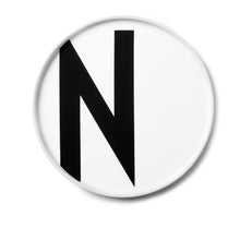 Lade das Bild in den Galerie-Viewer, DESIGN LETTERS Porzellanteller A-Z