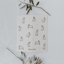 Lade das Bild in den Galerie-Viewer, EULENSCHNITT Schwammtücher Kaninchen
