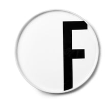 Lade das Bild in den Galerie-Viewer, DESIGN LETTERS Porzellanteller A-Z