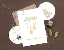 Lade das Bild in den Galerie-Viewer, PERLENFISCHER Stempel Frohe Weihnachten T067