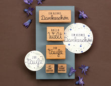 Lade das Bild in den Galerie-Viewer, PERLENFISCHER Stempel Ein kleines Dankeschön 2