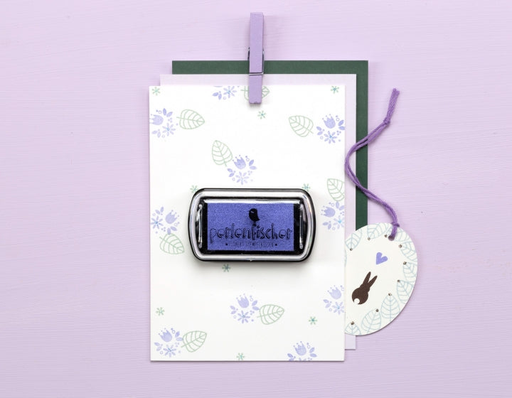 PERLENFISCHER Stempel 69 - Blumenwiese