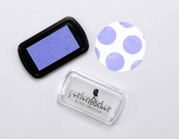 PERLENFISCHER Pigment Stempelkissen Mini Lavendel