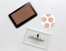 Lade das Bild in den Galerie-Viewer, PERLENFISCHER Pigment Stempelkissen Rose Gold