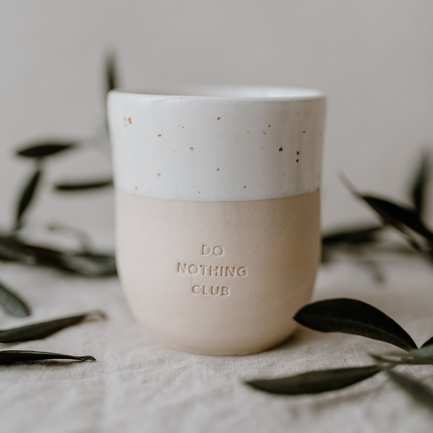 EULENSCHNITT Becher Do Nothing Club