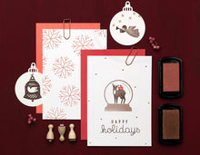 Lade das Bild in den Galerie-Viewer, PERLENFISCHER Stempel Friedensglocke