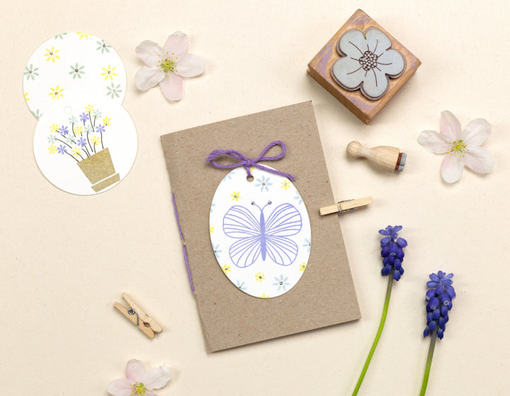 PERLENFISCHER Stempel 187 - Schmetterling Emma