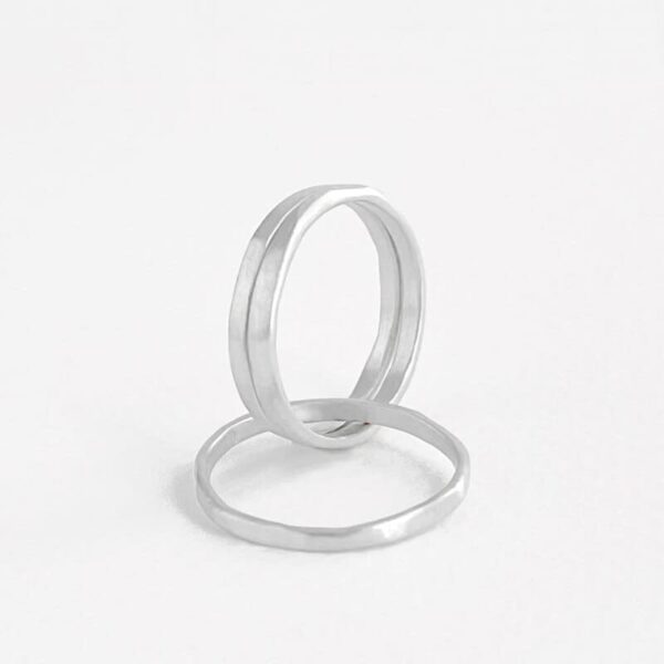 SUSICALA Sophie 3 Twin Ring Sterlingsilber SHAT3-02