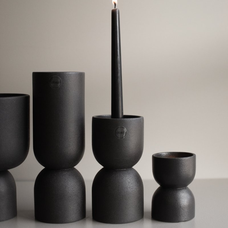 DBKD Post Teelicht Cast Iron