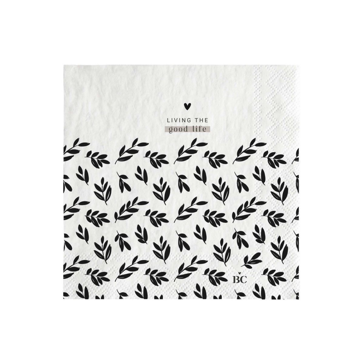 BASTION COLLECTIONS Cocktailservietten Good Life