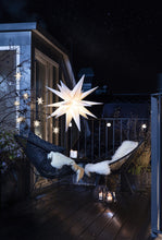 Lade das Bild in den Galerie-Viewer, Sterntaler 3D Stern 25 cm mit Trafo für Innen- und Außen