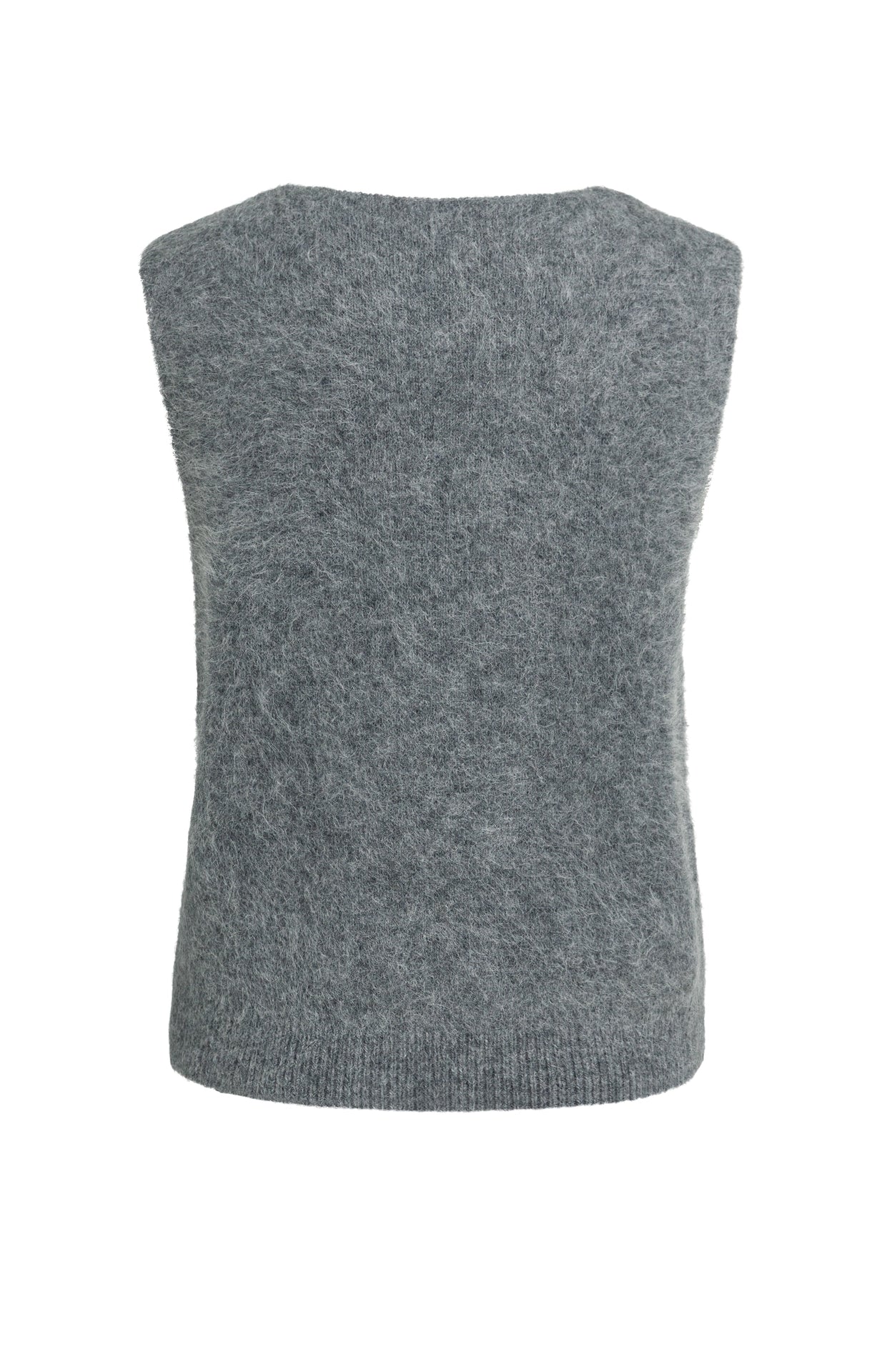 YAYA Pullunder aus Strick - Grey Melange