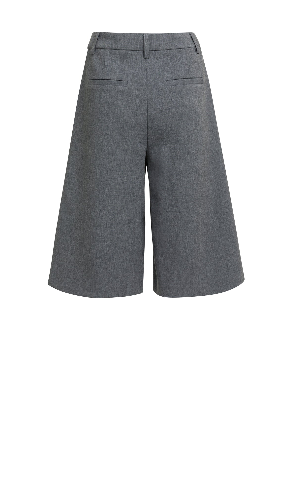 YAYA Lange Bermudashorts - Anthrazit Melange