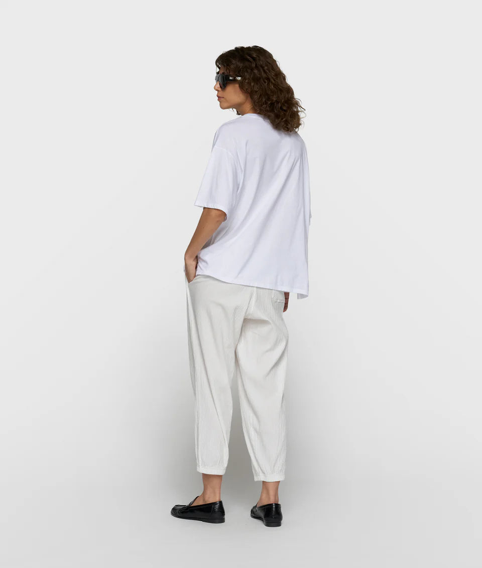 10DAYS AMSTERDAM Believe Tee - White