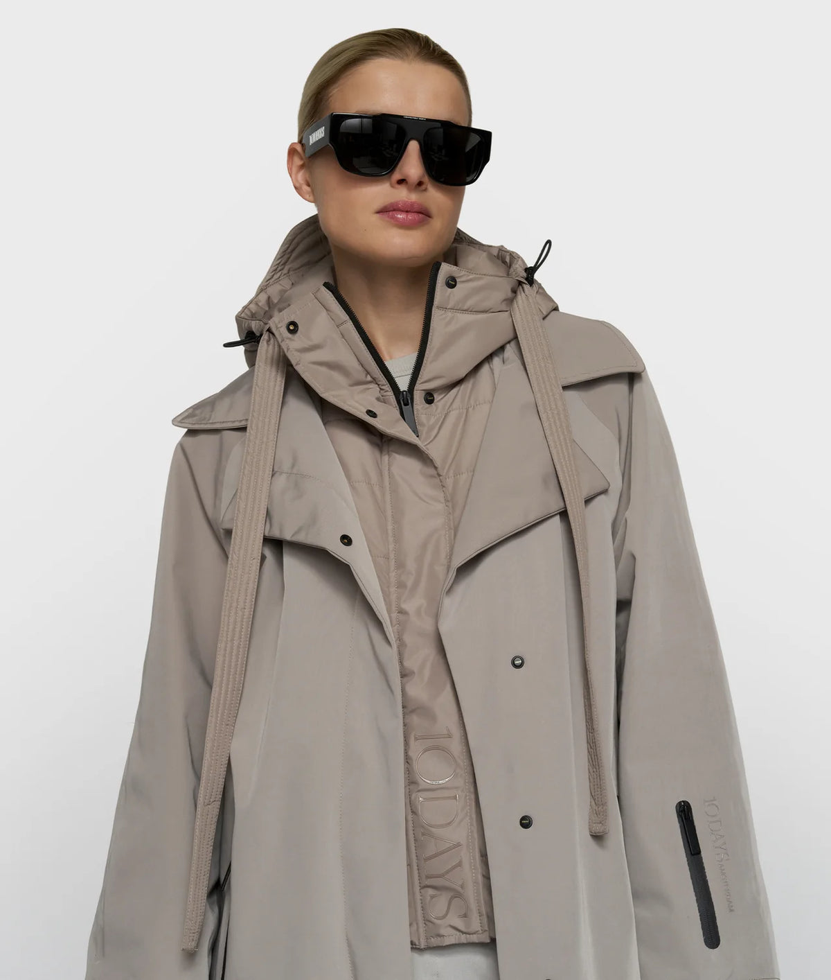 10DAYS AMSTERDAM The Cool Coat - Fog
