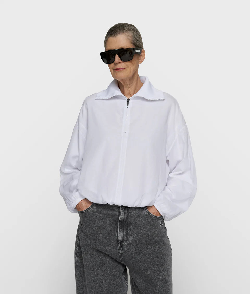 10DAYS AMSTERDAM Half Zip Balloon Top