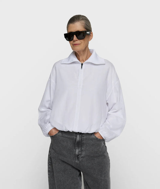 10DAYS AMSTERDAM Half Zip Balloon Top