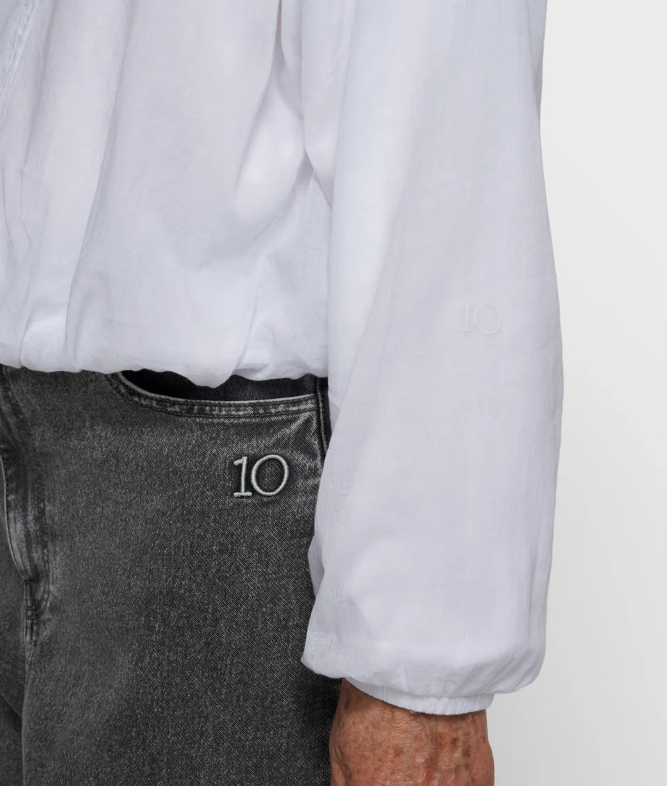 10DAYS AMSTERDAM Half Zip Balloon Top