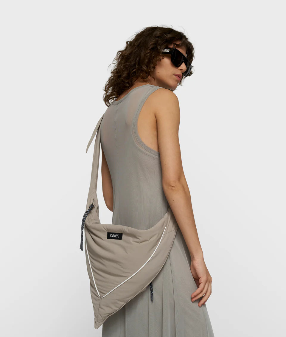 10DAYS AMSTERDAM Mesh Dress - Fog