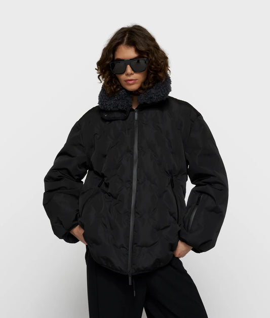 10DAYS AMSTERDAM The Darling Coat - Black