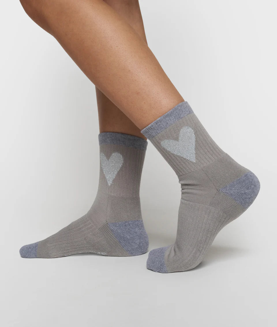10DAYS AMSTERDAM Socks Heart Stone