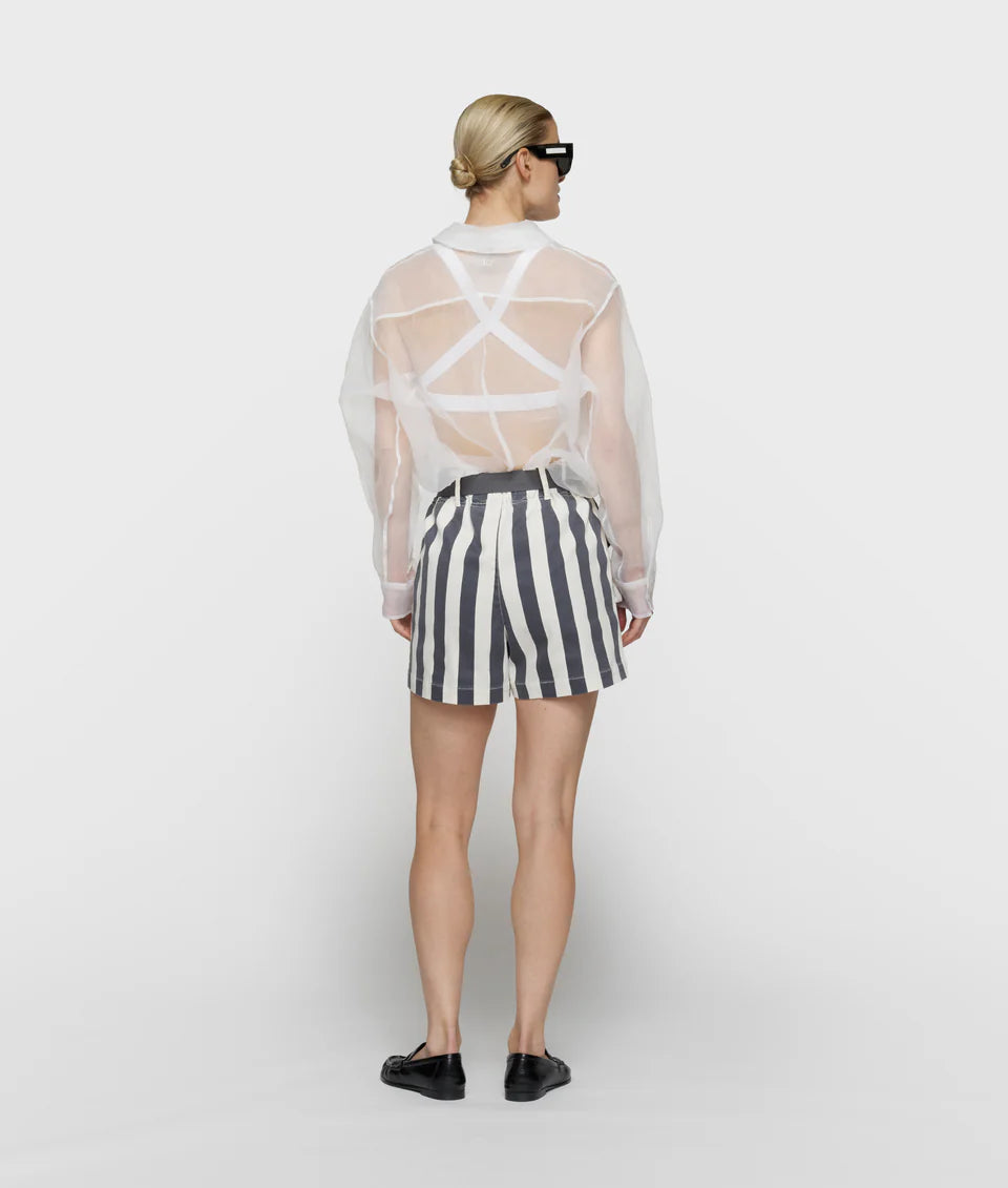 10DAYS AMSTERDAM Angel Shirt Organza - Ecru