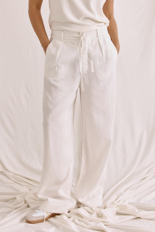 COTTON CANDY Hose Malea Offwhite
