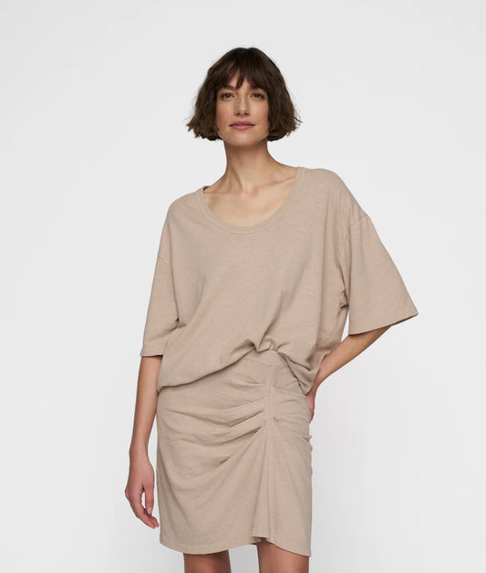 10DAYS AMSTERDAM Deep Tee Linen Rope