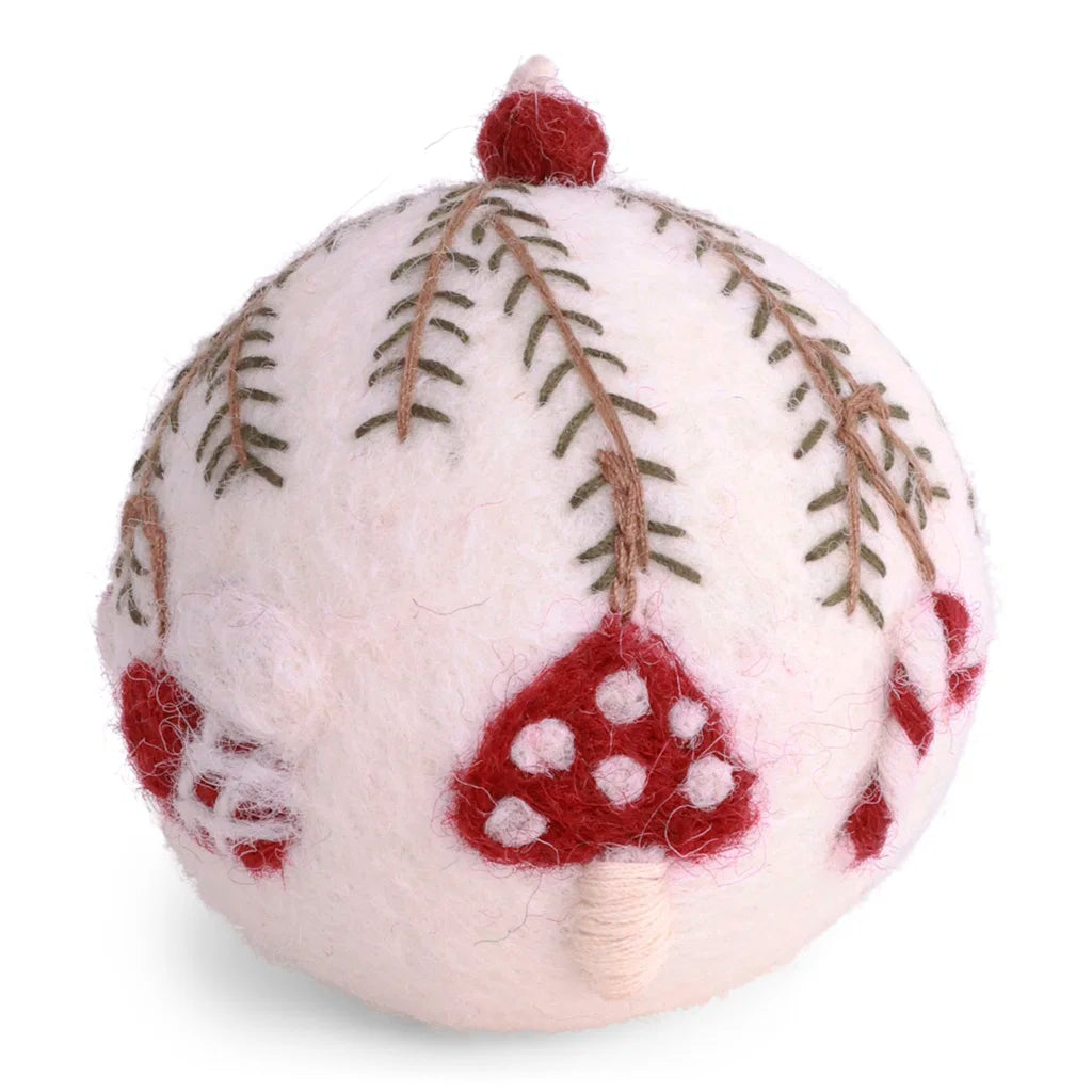 EN GRY & SIF Christmas Kugel mit Stickerei