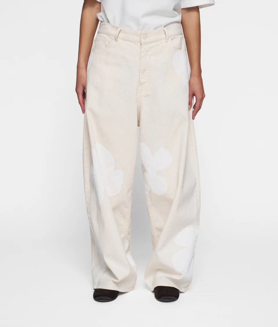 10DAYS AMSTERDAM Wide Legs Pants Flower