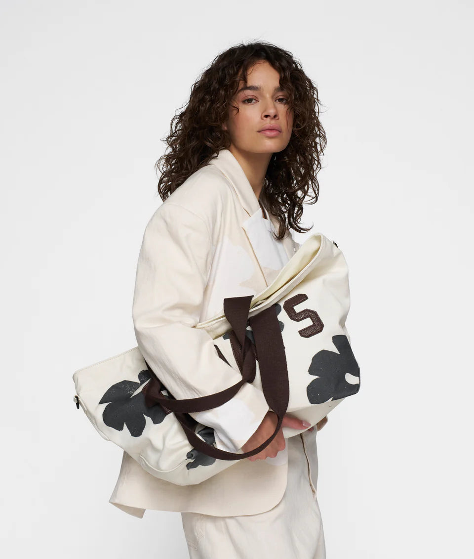 10DAYS AMSTERDAM Canvas Shopper Flower