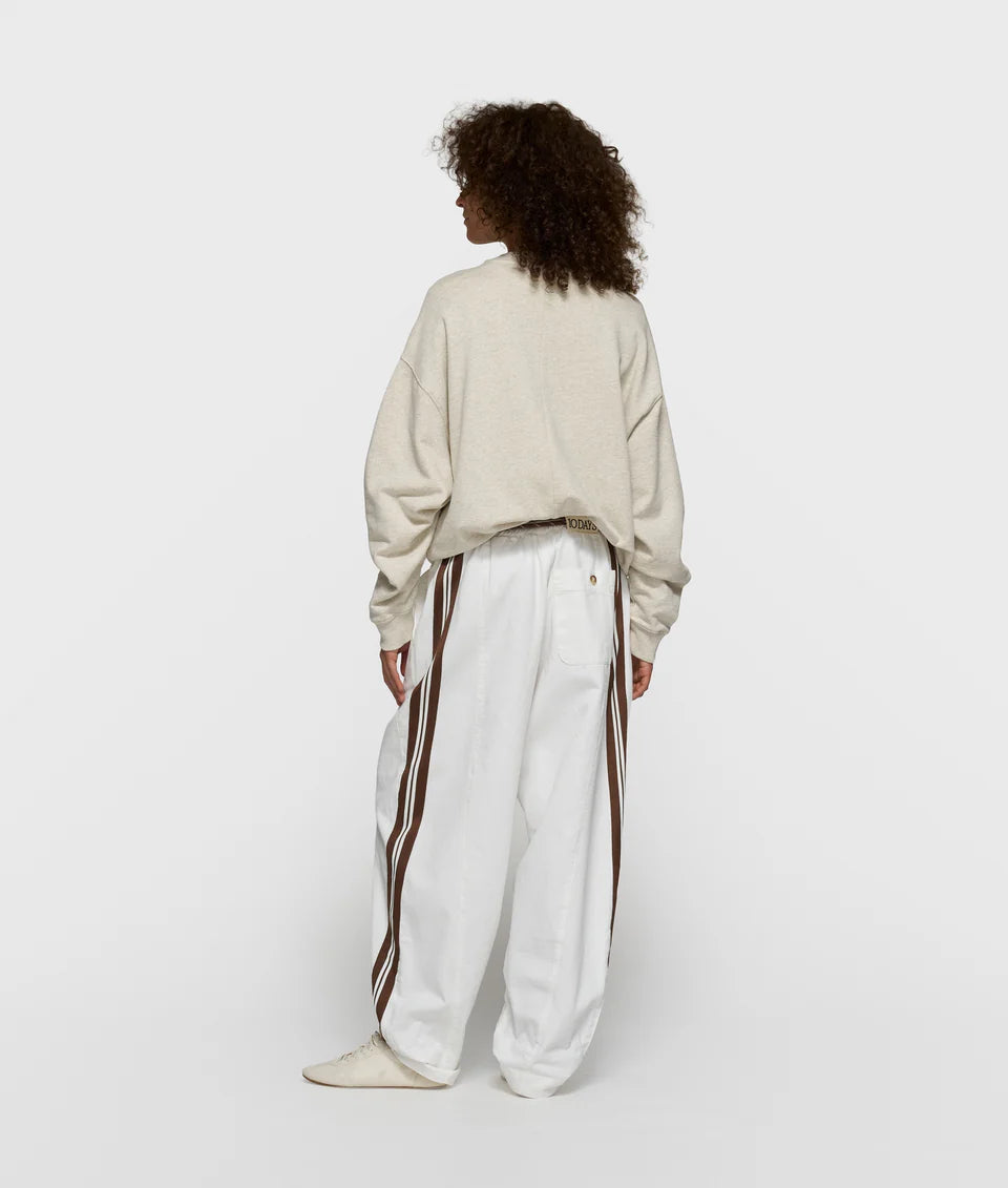 10DAYS AMSTERDAM Wide Tapered Pants Optic White