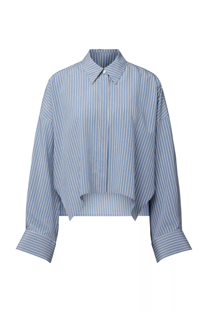 DRYKORN Bluse Oshia Stripe Blue
