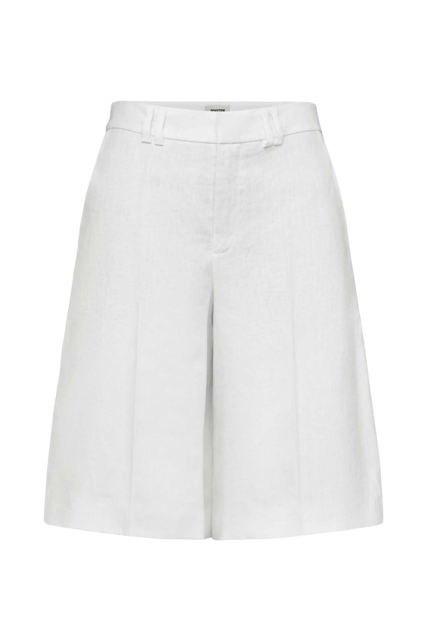 DRYKORN Bermuda Covern aus Leinen Ecru