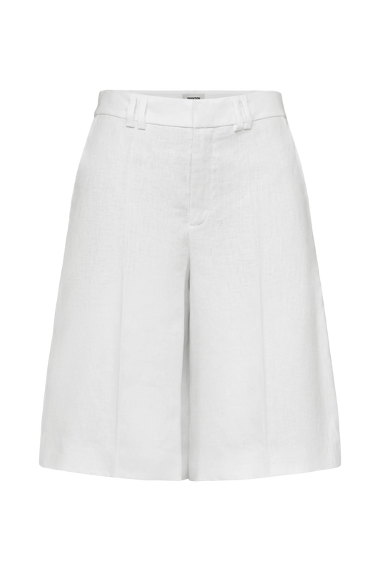 DRYKORN Bermuda Covern aus Leinen Ecru